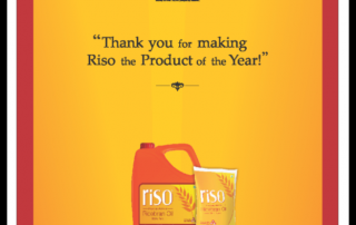 Product of the Year Riso Ricebran Oil